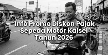 Info Promo Diskon Pajak Sepeda Motor Kalsel Tahun 2026