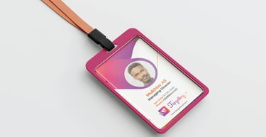 a badge 