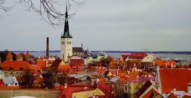 vista da cidade de Tallin