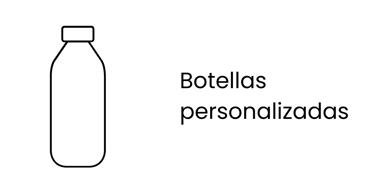 Botellas térmicas y deportivas grabadas con marca para kits de bienvenida o eventos.