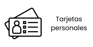 Tarjetas personales con acabados especiales y diseño profesional para marcas.