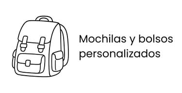 Mochilas y bolsos personalizados con logo para branding y merchandising textil.