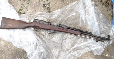 old semiauto rifle