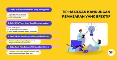 tip hasilkan kandungan pemasaran yang efektif