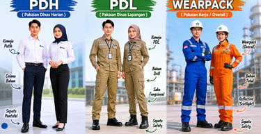 PDH, PDL, dan Wearpack, Seragam kerja, Kemeja untuk instansi pemerintah