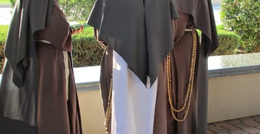 Franciscan Daughters of Mary praying at the Shrine of the Blessed Sacrament, Hanceville AL