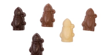 Chocolade sinterklaas mannetjes
