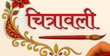 चित्रों की श्रृंखला", "कलात्मक जीवन की झलकियों का संग्रह" यानि हर तस्वीर एक कहानी, एक प्रेरणा, एक भा