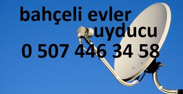 bahçelievler uyducu canak anten servisi
