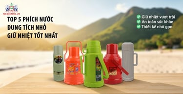top 5 bình thủy dung tích nhỏ tốt nhất