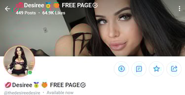 thedesireedesire OnlyFans creator