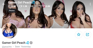 peachtv OnlyFans creator