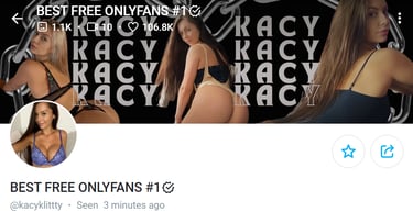 kacyklittty OnlyFans creator