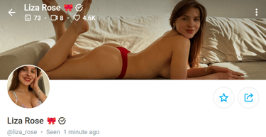 liza_rose OnlyFans model