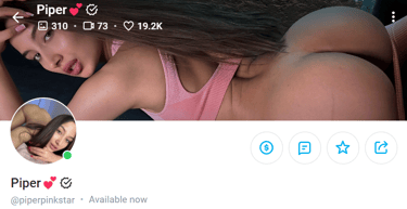 piperpinkstar OnlyFans model