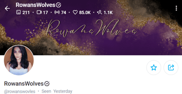 rowanswolves OnlyFans creator