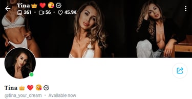 Tina your dream OnlyFans