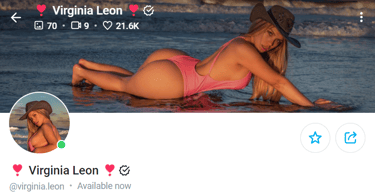 virginia.leon OnlyFans creator