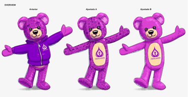 mascote 3D, personagem 3D