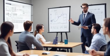 A training session on workplace safety.