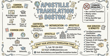 Certified Translation & Apostille Service