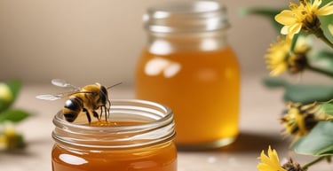 Hands gently holding a mortar and pestle with fresh herbs and spices ready to be ground.