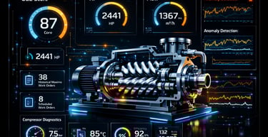 Concept Design for Screw Compressor Display