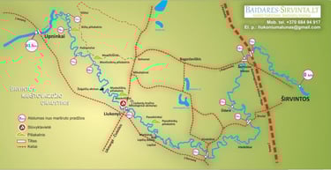 Širvintų rajono žemėlapis