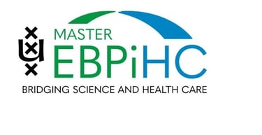 Logo Evidence Based Practice in Health Care - University of Amsterdam