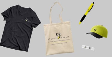 Création visuel et personnalisation objets et goodies dans le Var