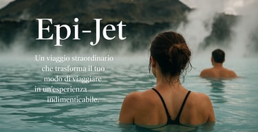 Viaggiatori immersi nelle acque termali islandesi: relax e rigenerazione firmati Epi-Jet RD