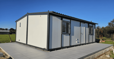 casa prefabricada con pannel Sándwich