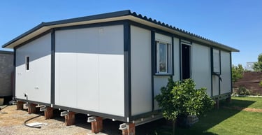 casa prefabricada con pannel Sándwich