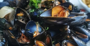 Tapa de mejillones