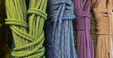 climbing ropes
