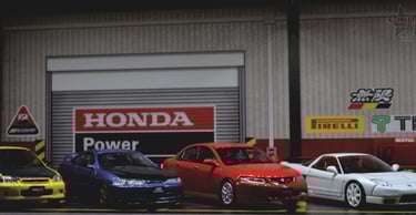 1:64 SI E-AT Civic, , Integra Type R, Accord Type R & Spoon EK 9 Type R