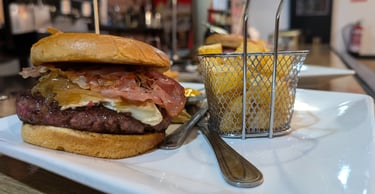 foto de hamburguesa iberica