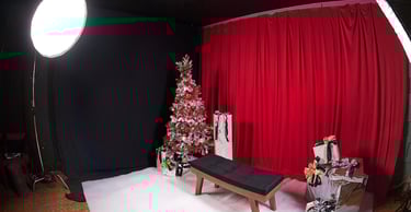 Set fotográfico navideño