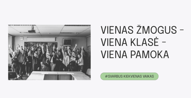 Noriu augti laimingas švietimo iniciatyva