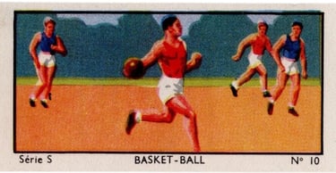 1933 Jacques Chocolat Les Sports Illustres Type 2 #10 Passe a une main