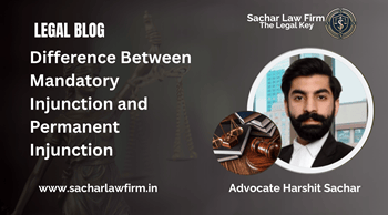 Difference Between Mandatory Injunction and Permanent Injunction