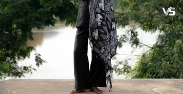 details about flared pants