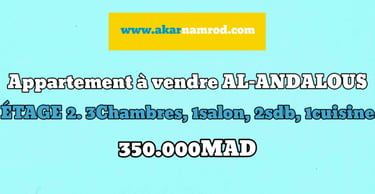 Immobilier mohammedia akar namrod
