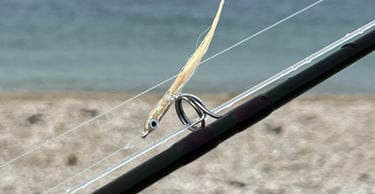 UV resin minnow fly