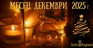 Астрологична прогноза за месец Декември 2025г.