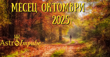 Астрологична прогноза за месец Октомври 2025г.