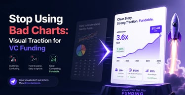 Stop Using Bad Charts: Visual Traction for VC Funding