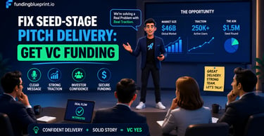 Fix Seed-Stage Pitch Delivery Get VC Funding