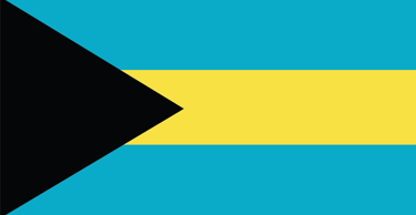 Flag of the Bahamas.