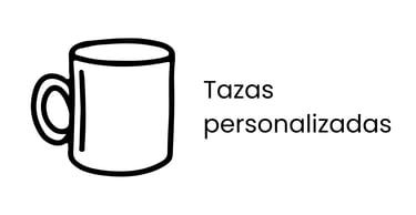 Tazas de cerámica, aluminio, personalizadas con logo para merchandising y desayunos corporativos